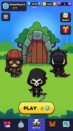 Play Minigames gameplay